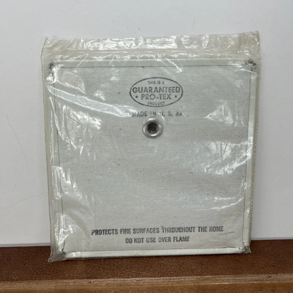 Vintage Pro-Tex Metal Hot Pad, Dodge 1916 Vehicle, Made in the‎ USA, 6